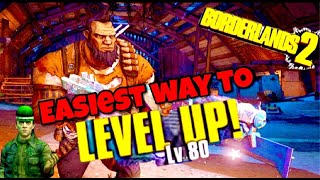 Borderlands 2 The Easiest Xp Method Level 80 in one day ANY CHARACTER [upl. by Enailuj]