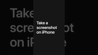 Take a screenshot on iPhone — Apple Support [upl. by Nanyt]