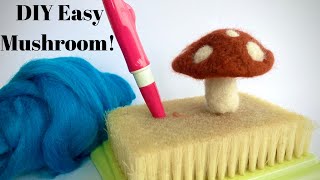 Basic Needle Felting Tutorial For Beginners [upl. by Nivonod]