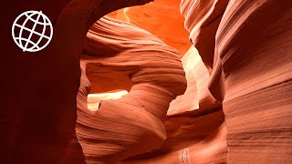 Antelope Canyon Arizona USA Amazing Places 4K [upl. by Sieber582]