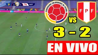 EN VIVO COLOMBIA VS PERU 32  COPA AMERICA 2021  TERCER LUGAR [upl. by Anned]