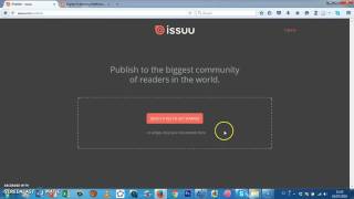 Tutorial uso de la herramienta Issuu [upl. by Yila789]