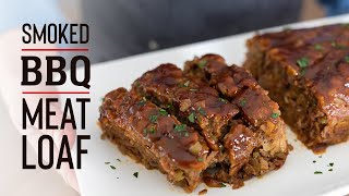 Smoked BBQ Meatloaf Recipe [upl. by Omlesna]