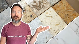 QUARTZ vs GRANITE  How To Choose A Countertop in 2023 [upl. by Hibbert]