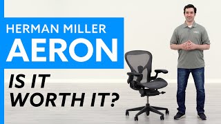 Herman Miller Aeron Office Chair Is It Worth It [upl. by Ahselef755]