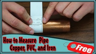 How to Measure Pipe Diameter Size Free Tool Download [upl. by Baggott]