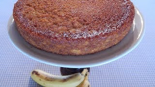 Torta de Cambur  Receta paso a paso [upl. by Mercie]