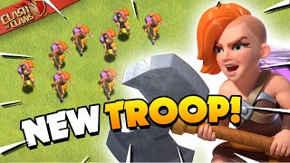 Super Valkyrie Explained New Troop for Clash of Clans Update [upl. by Oileduab]