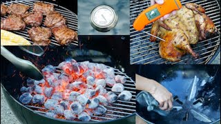 How to Use a Weber Kettle Grill Complete Guide [upl. by Anpas]