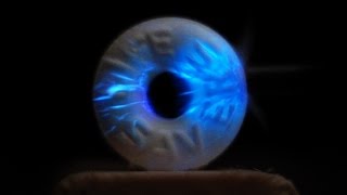 LIFE SAVER LIGHTNING Triboluminescence Slow Motion  Smarter Every Day [upl. by Memory503]