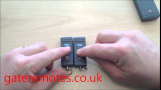 Programming a HSE2 HSM4 or HS4 Hormann Garage amp Gate Remote Control [upl. by Einned]