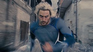 Quicksilver All Powers Scenes  MCU Compilation HD [upl. by Tarsuss]