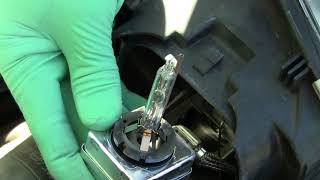 MINI Xenon Headlight Bulb Replace [upl. by Winnah]