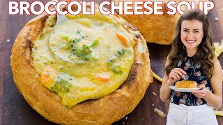 Homemade Broccoli Cheese Soup Recipe [upl. by Cavuoto]