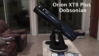 Orion XT8 Plus Dobsonian Telescope Review [upl. by Dillon]