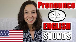 How to Pronounce ALL ENGLISH Sounds American English Lesson [upl. by Lletram]