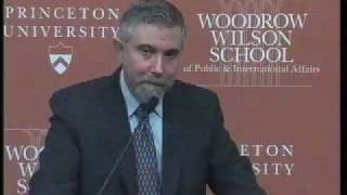 Paul Krugman Nobel Prize News Conference [upl. by Lynnea]