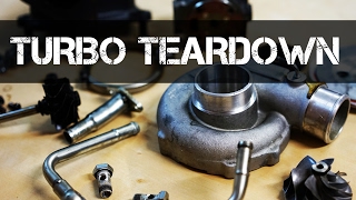 TURBO TEARDOWN  Take a look inside a Turbocharger [upl. by Ettezzil435]