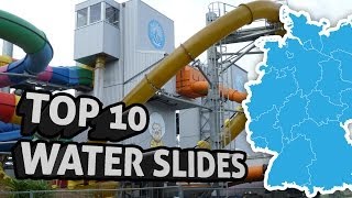 TOP10 Die extremsten Wasserrutschen Deutschlands  Germanys most extreme water slides [upl. by Viv528]