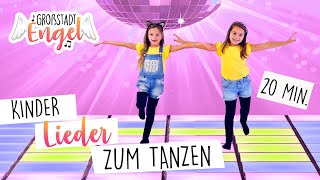 Kinderlieder zum Tanzen  Kindertanz Mix 20 Min  Bewegung für Kinder  GroßstadtEngel [upl. by Seto]