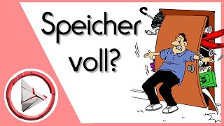 Android Speicher voll Smartphone Speicherplatz freimachen [upl. by Adnohsak389]