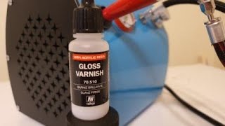 23 Amazing Results  A New Gloss Varnish to Try  Airbrush Varnish by Vallejo [upl. by Sitoiganap833]