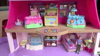 Fisher Price Loving Family Dollhouse Review [upl. by Noirb]