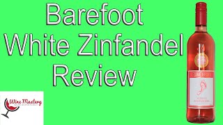 Barefoot White Zinfandel Wine Review Episode 284 [upl. by Smail]