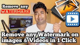 The Best Watermark Remover  How to Delete Unwanted Objects from Images and Videos Directly [upl. by Nwaf]