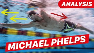 Michael Phelps Freestyle Stroke Analysis [upl. by Thibault550]