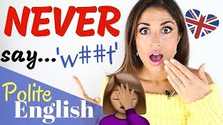 Polite British Expressions  How to Speak English Politely [upl. by Yslehc]