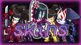 Rating Every Hattori Skin Brawlhalla [upl. by Genisia738]