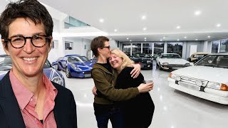 Rachel Maddows Lifestyle 2025 ★PARTNER House Tour Cars Net Worth [upl. by Airdnoed]