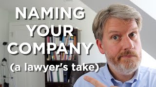 HOW TO NAME YOUR COMPANY get the best Trademark [upl. by Arron]