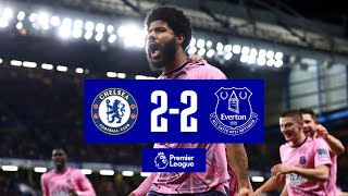 CHELSEA 22 EVERTON  Premier League highlights [upl. by Barret]