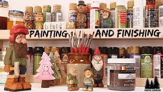 How to PaintFinish Your Woodcarvings [upl. by Marinelli]