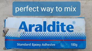 How to use Araldite Epoxy adhesive in Art Projects  DIY araldite diy epoxyresin epoxy [upl. by Euqinmod]