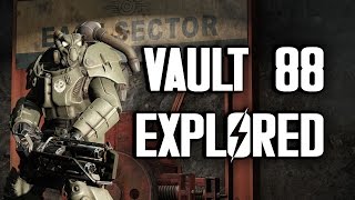 Vault 88 Explored  Every Nook amp Cranny  Fallout 4 [upl. by Ynobe]