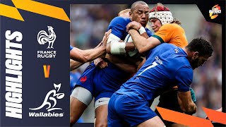 HIGHLIGHTS  France v Australia  Summer Nations Series [upl. by Aneelehs]