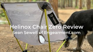 Helinox Chair Zero Camp Chair Review [upl. by Oivat201]