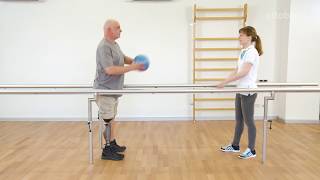 Prosthetic gait training  Stability before mobility  Ottobock [upl. by Yelsnik]