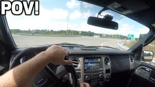 2017 Ford Expedition Limited POV  Whats it like to drive [upl. by Elletsirhc]