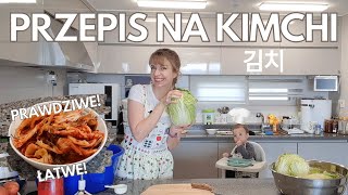 PRZEPIS NA KIMCHI  robię prawdziwe koreańskie kimchi  PROSTY SPRAWDZONY PRZEPIS  kimczi [upl. by Nuahsar]