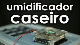 Como fazer um umidificador de ar caseiro EXPERIÊNCIA  dica doméstica [upl. by Irisa]