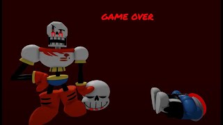 Undertale Unbalanced Sans AUs Battles PAPYRUSEXE Event [upl. by Kcinemod]