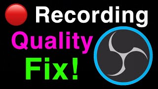 OBS STUDIO HOW TO FIX RECORDING QUALITY FIX RESOLUTION OF RECORDINGS [upl. by Kerns348]