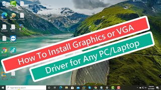 How To Install Graphics or VGA driver for Any PC or Laptop [upl. by Esital]