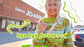 checking in on Joanns for potentially the last time ever [upl. by Alcott]