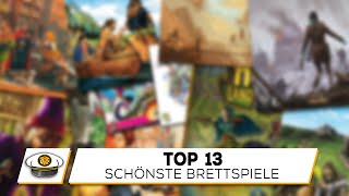 Die Top 13 Schönsten Brettspiele aller Zeiten [upl. by Wisnicki55]