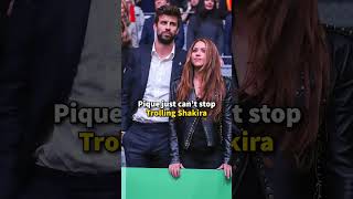 Pique Trolled Shakira Again 💀 [upl. by Zacherie52]